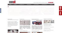 Desktop Screenshot of consil.com.pl