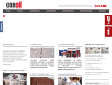 Tablet Screenshot of consil.com.pl
